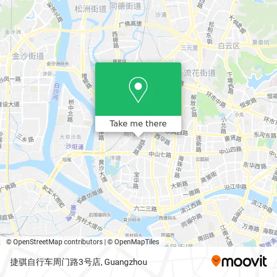 捷骐自行车周门路3号店 map