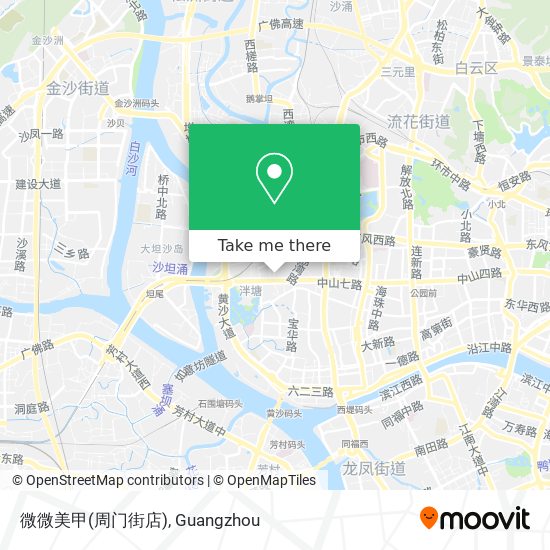微微美甲(周门街店) map
