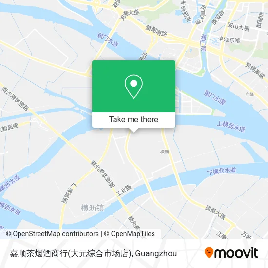 嘉顺茶烟酒商行(大元综合市场店) map