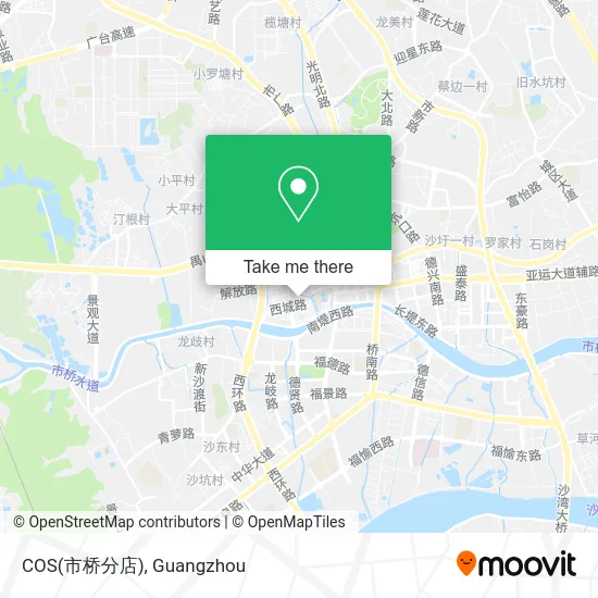 COS(市桥分店) map