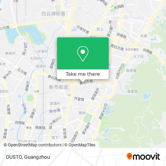 DUSTO map