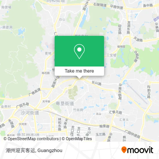 潮州迎宾客运 map