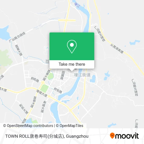 TOWN ROLL唐卷寿司(分城店) map