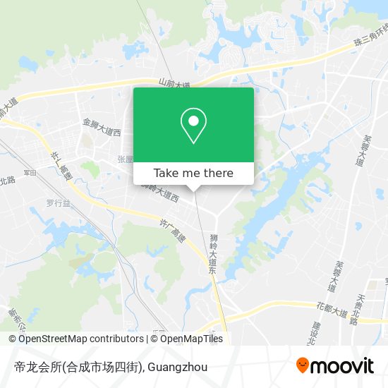 帝龙会所(合成市场四街) map