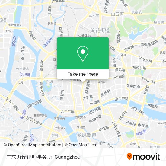 广东力诠律师事务所 map