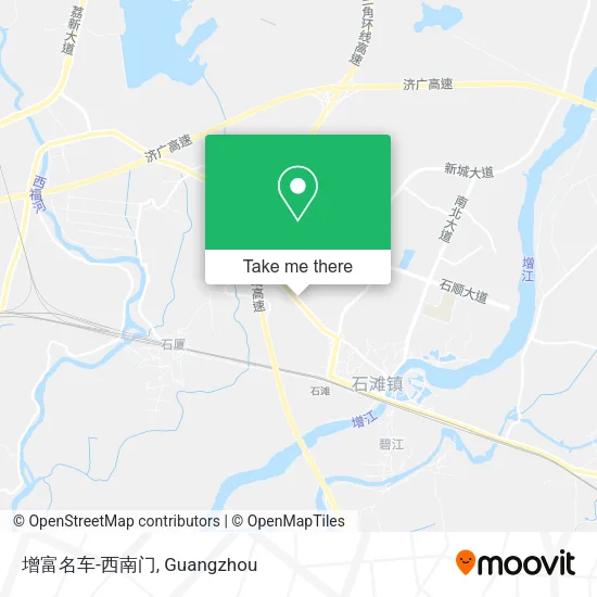 增富名车-西南门 map