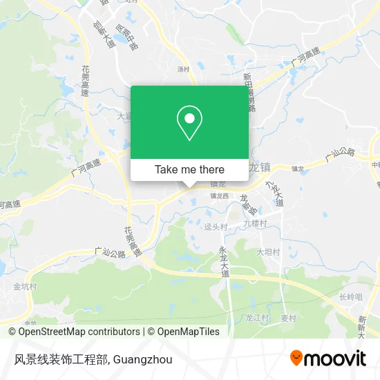 风景线装饰工程部 map