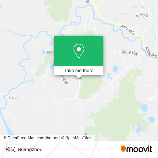 松岗 map