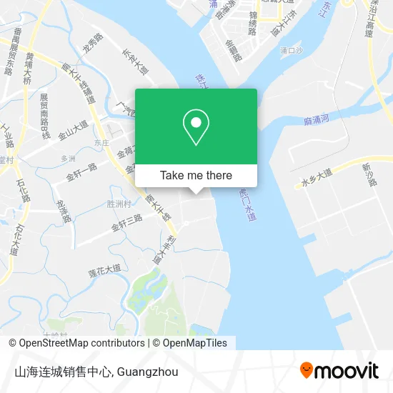 山海连城销售中心 map