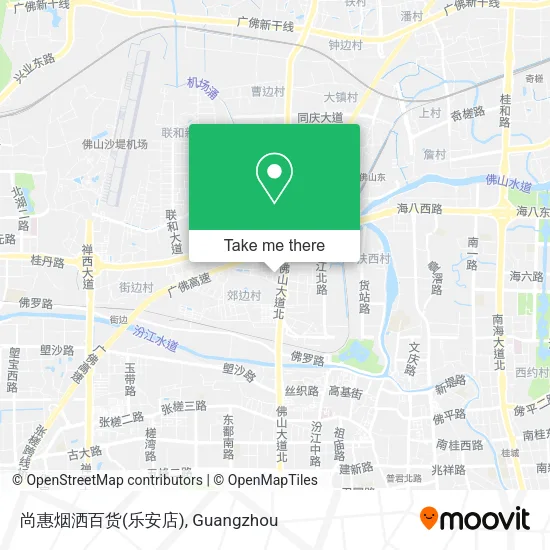 尚惠烟洒百货(乐安店) map