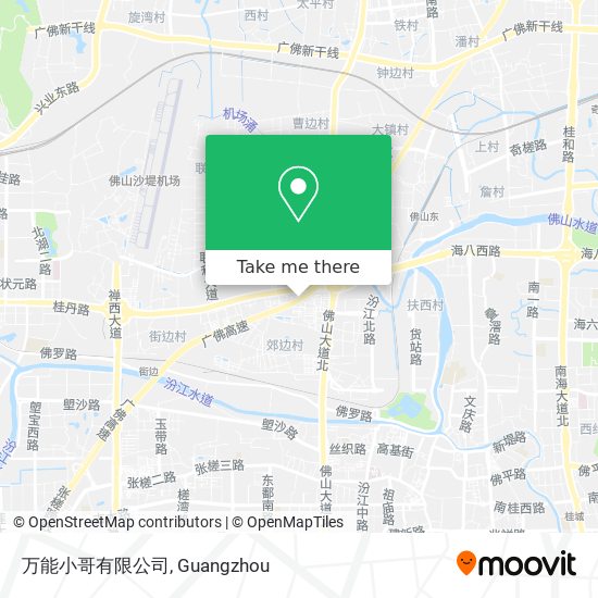 万能小哥有限公司 map