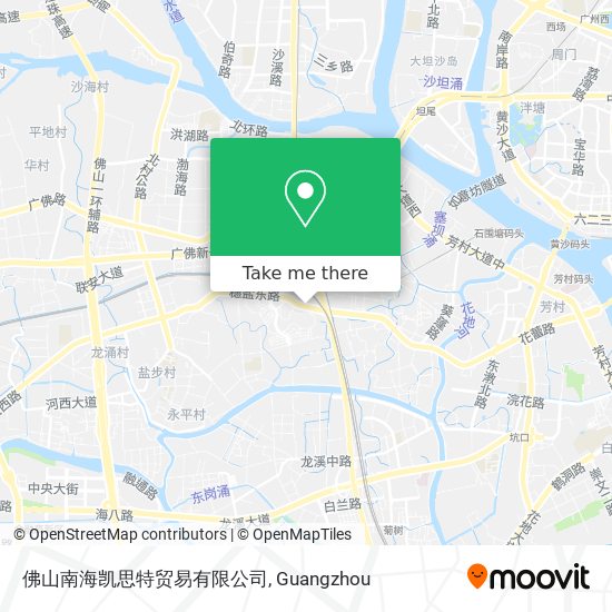 佛山南海凯思特贸易有限公司 map