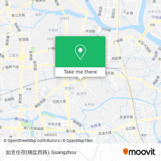 如意住宿(穗盐西路) map