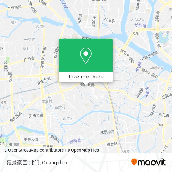 雍景豪园-北门 map