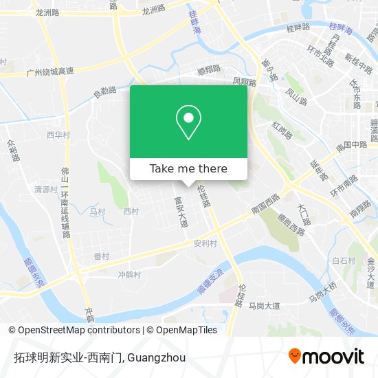 拓球明新实业-西南门 map