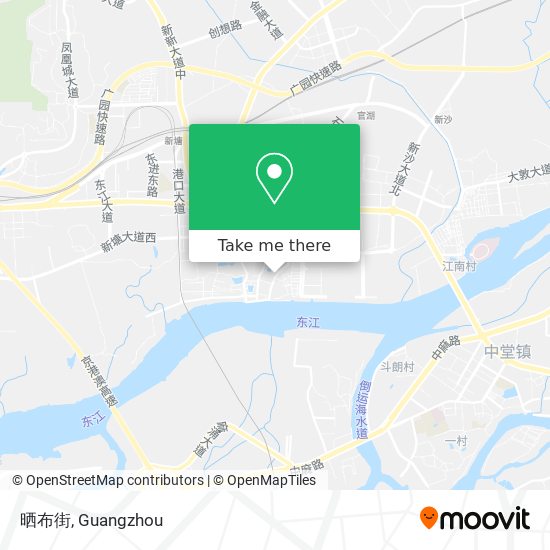 晒布街 map