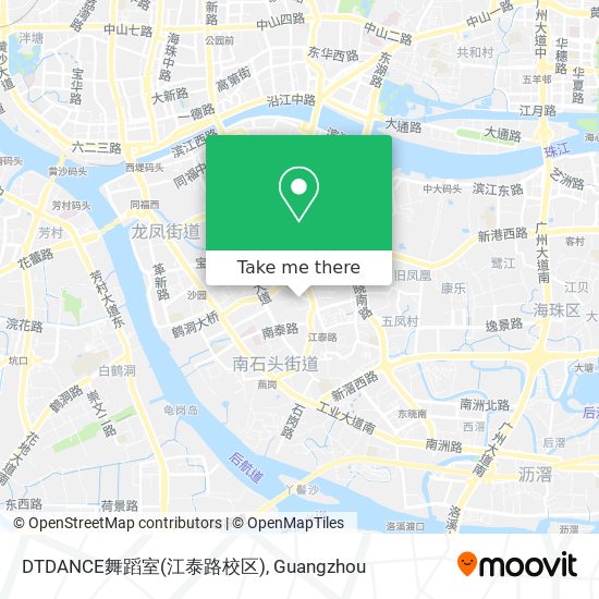 DTDANCE舞蹈室(江泰路校区) map