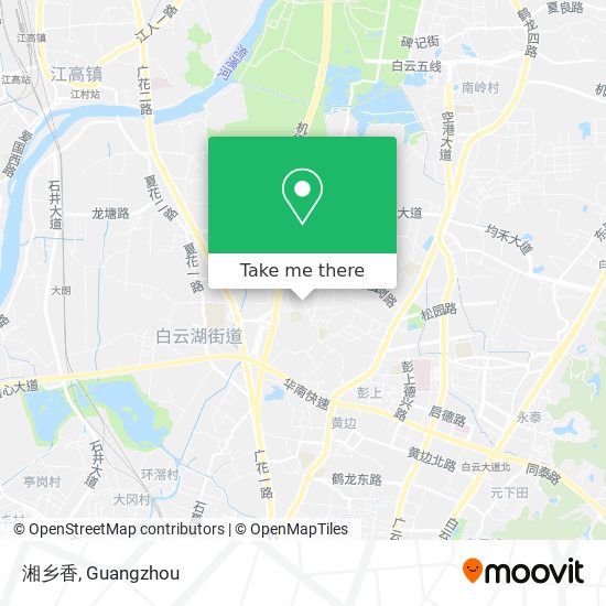 湘乡香 map