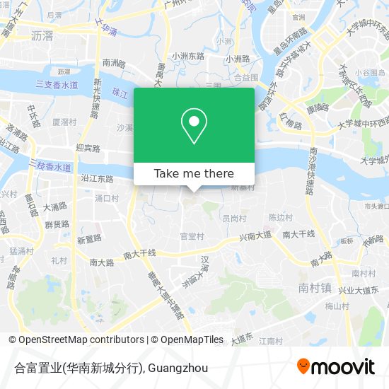 合富置业(华南新城分行) map