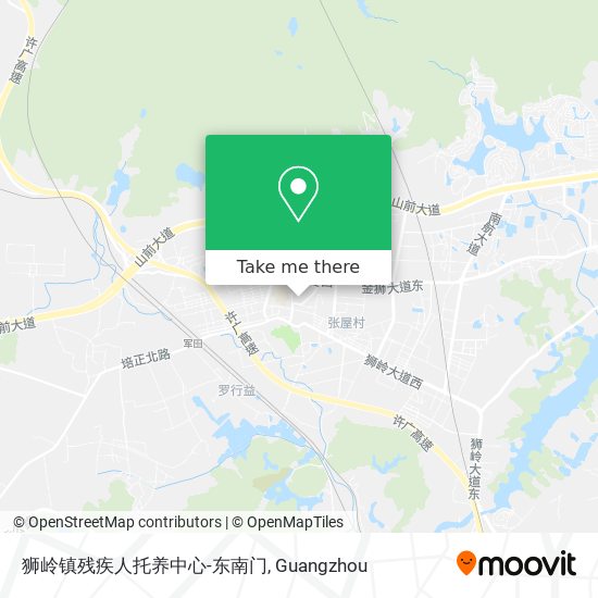 狮岭镇残疾人托养中心-东南门 map