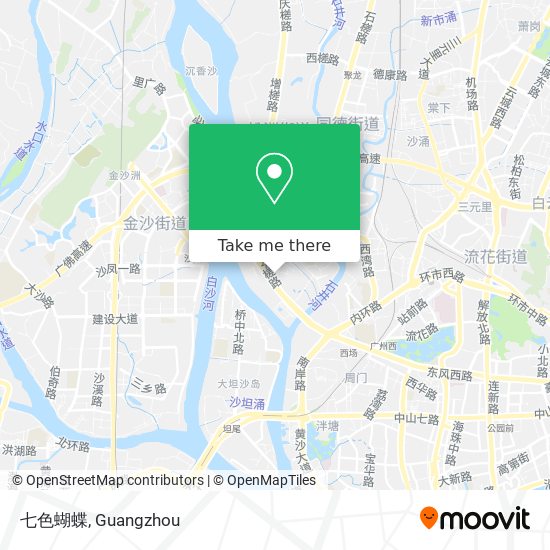 七色蝴蝶 map