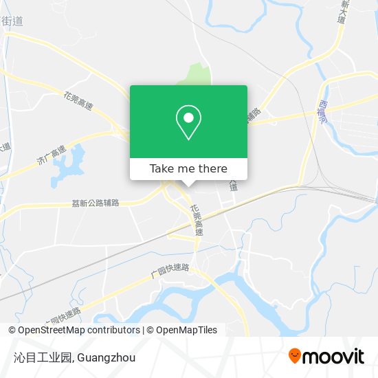 沁目工业园 map