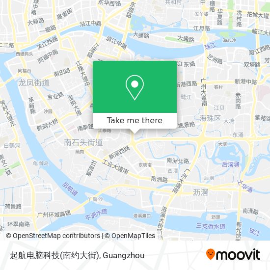 起航电脑科技(南约大街) map