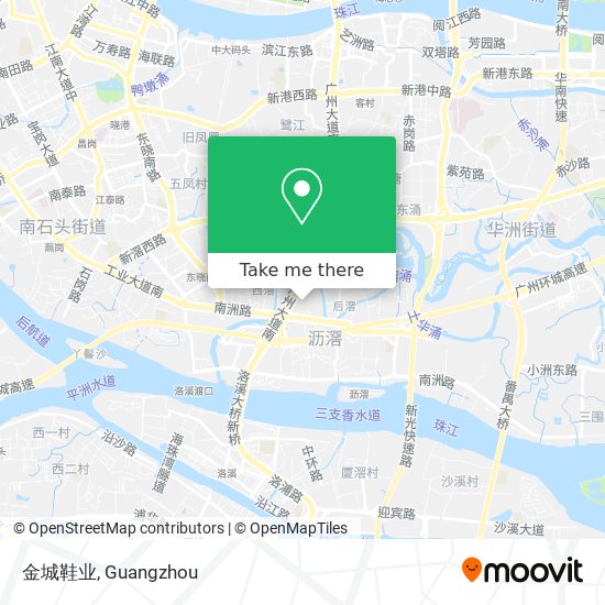 金城鞋业 map