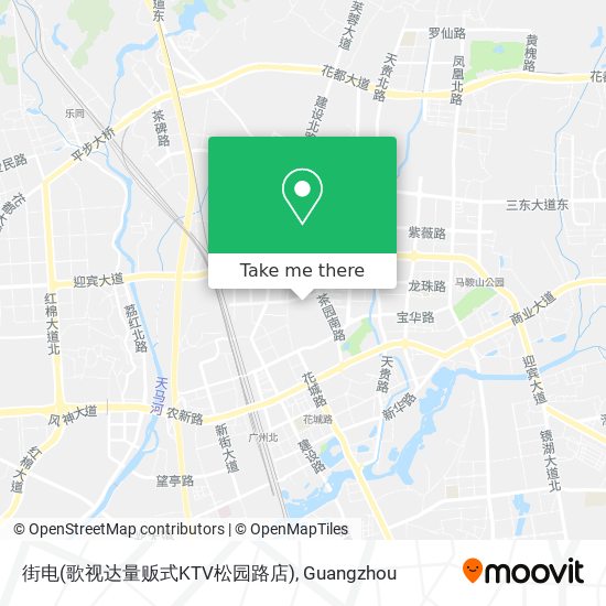 街电(歌视达量贩式KTV松园路店) map