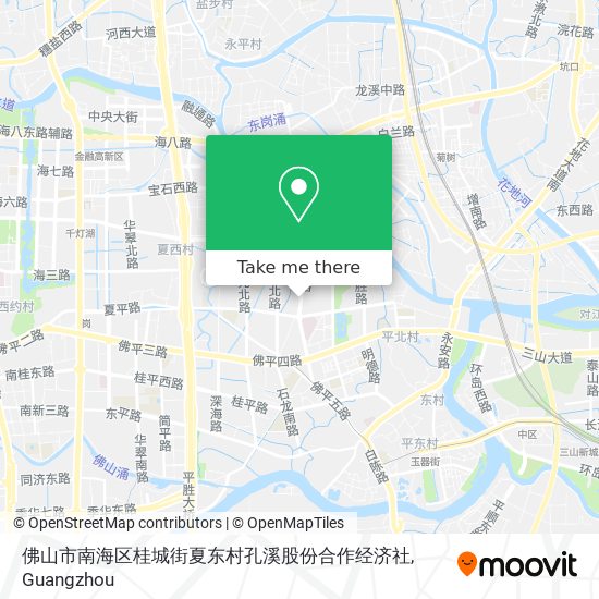佛山市南海区桂城街夏东村孔溪股份合作经济社 map