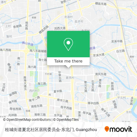 桂城街道夏北社区居民委员会-东北门 map