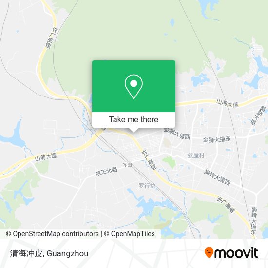 清海冲皮 map