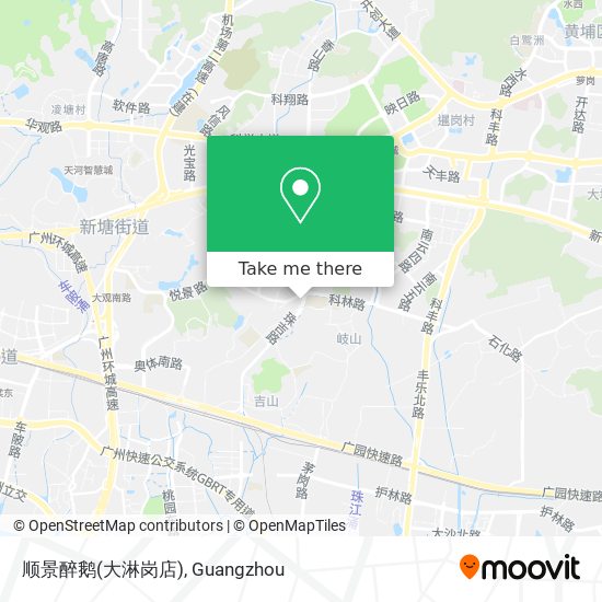 顺景醉鹅(大淋岗店) map