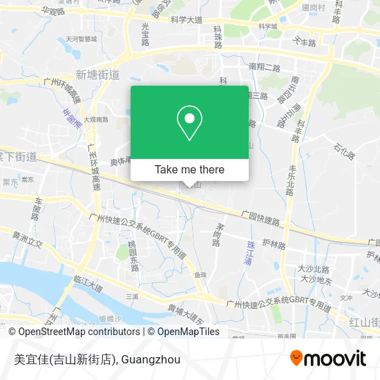 美宜佳(吉山新街店) map