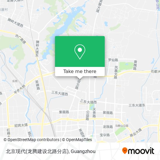 北京现代(龙腾建设北路分店) map