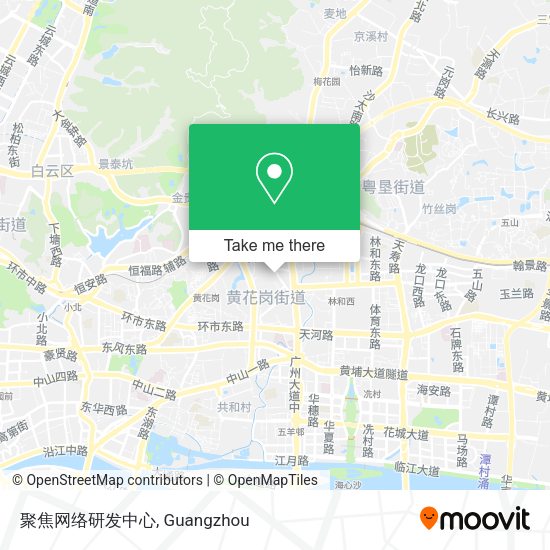 聚焦网络研发中心 map