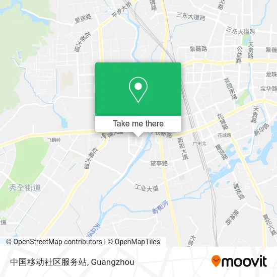 中国移动社区服务站 map