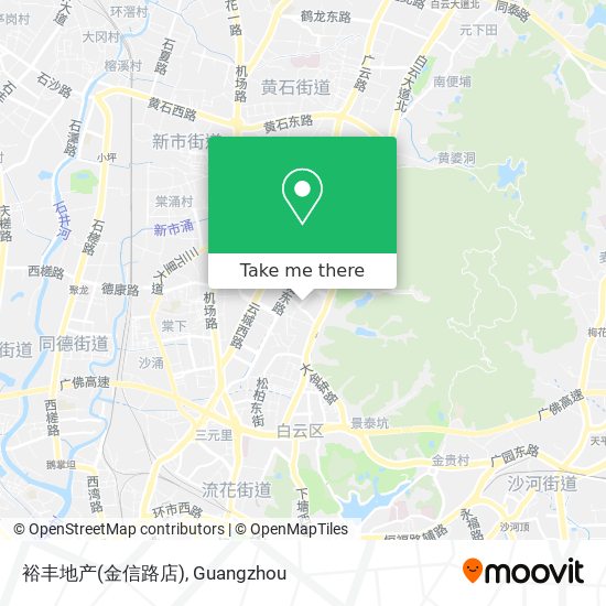 裕丰地产(金信路店) map