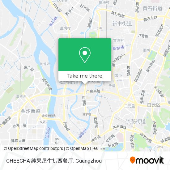CHEECHA 纯果屋牛扒西餐厅 map