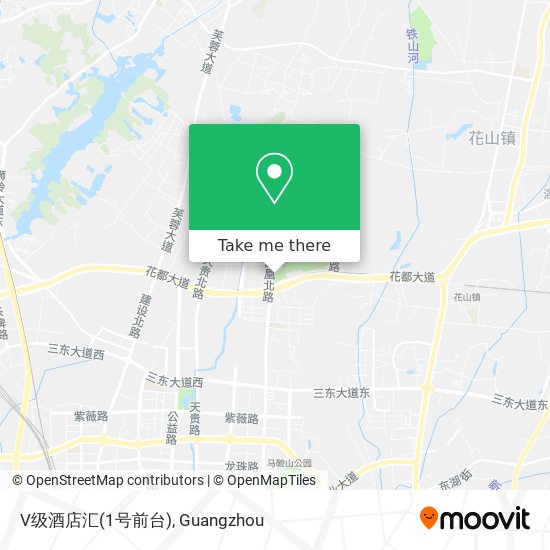 V级酒店汇(1号前台) map