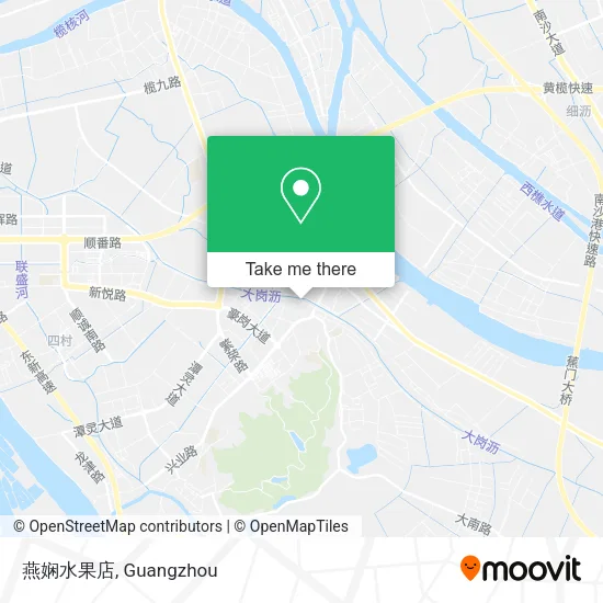 燕娴水果店 map
