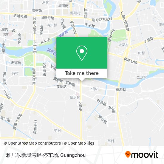 雅居乐新城湾畔-停车场 map