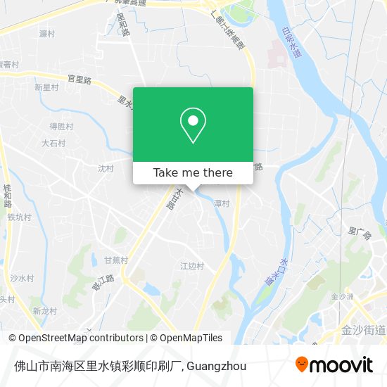 佛山市南海区里水镇彩顺印刷厂 map