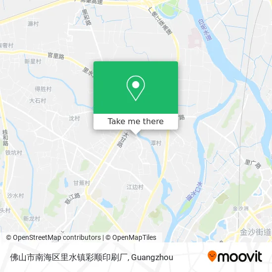 佛山市南海区里水镇彩顺印刷厂 map