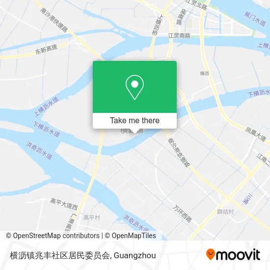 横沥镇兆丰社区居民委员会 map