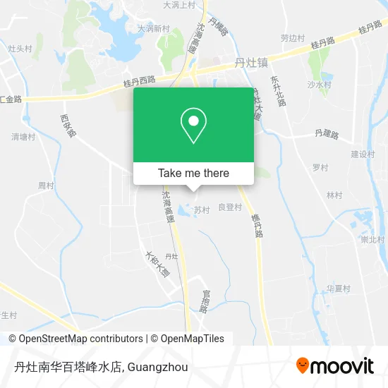 丹灶南华百塔峰水店 map
