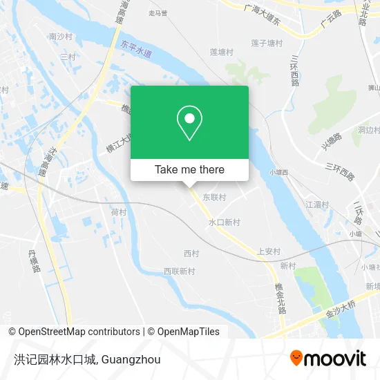 洪记园林水口城 map