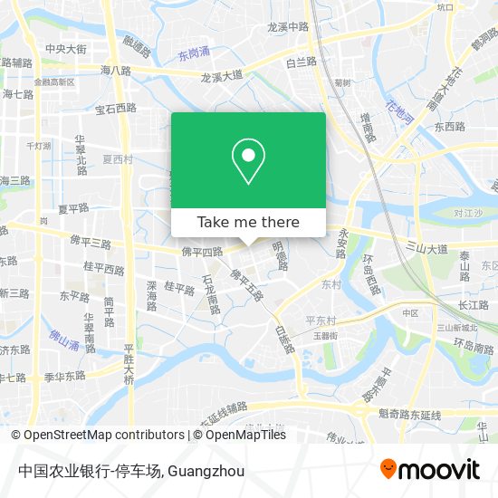 中国农业银行-停车场 map