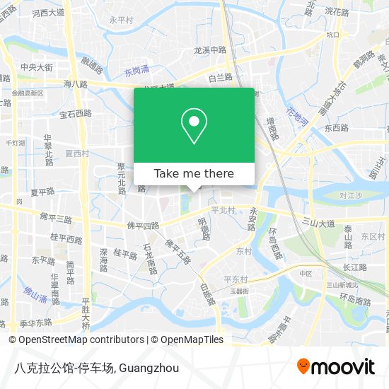 八克拉公馆-停车场 map