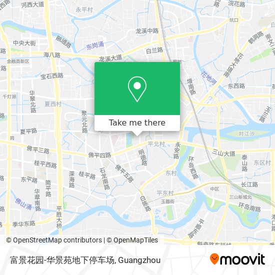 富景花园-华景苑地下停车场 map